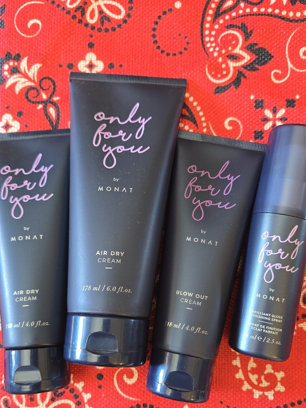 Only For You by MONAT Styling Set Of 4 Products